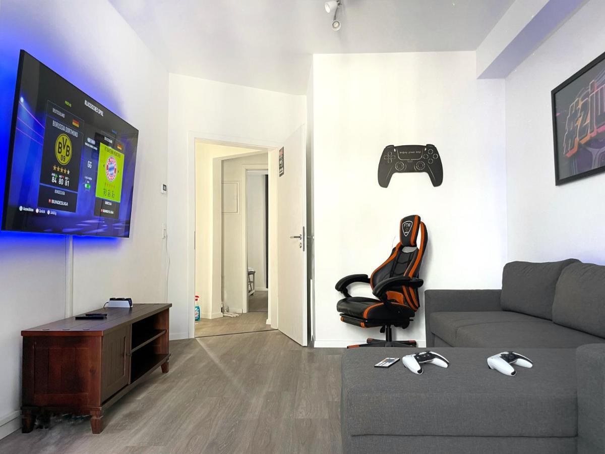 Jaybnb - Gaming Apartment Ps5 65 Zoll 4K Tv Wohnung Mit Balkon Ντόρτμουντ Εξωτερικό φωτογραφία